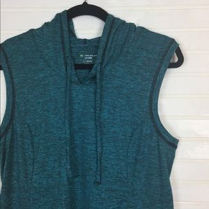 Tek Gear Teal Black Sports Dress Dry Wear size L